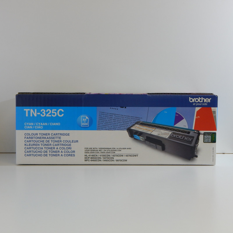 Brother Lasertoner TN-325C cyan