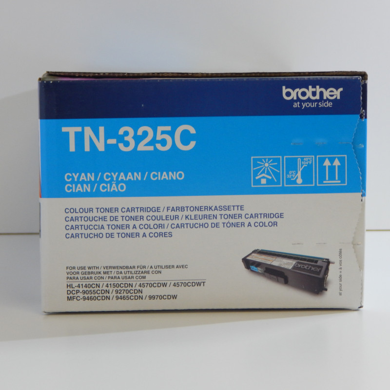 Brother Lasertoner TN-325C cyan