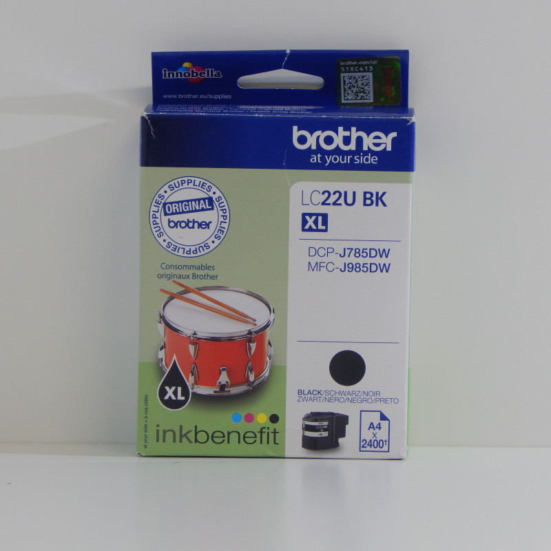 Brother Tintenpatrone LC22U BK XL